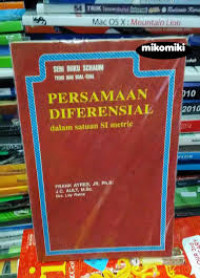 Image of Teori Dan Soal - Soal Persamaan Diferensial Dalam Satuan SI Metric