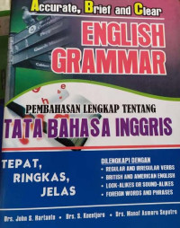 Image of Accurate, Brief And Clear English Grammar