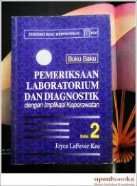 Image of Buku Saku Pemeriksaan Laboratorium dan Diagnostik dengan implikasi keperawatan