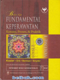 Image of Buku ajar Fundamental Keperawatan konsep, proses, dan praktik vol 1