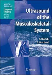 Image of Medical radiology Ultrasound of the Musculoskeletal System