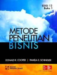 Image of Metode Penelitian Bisnis Edisi 12 Buku 1
