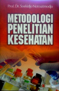 Image of Metodologi Penelitian Kesehatan