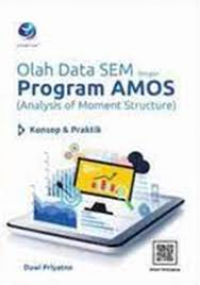Image of Olah Data SEM dengan Program AMOS (Analysis of Moment Structure): konsep & praktik