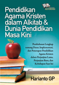 Image of Pendidikan Agama Kristen dalam Alkitab & Dunia Pendidikan Masa Kini
