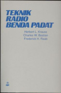 Image of Teknik Radio Benda Padat