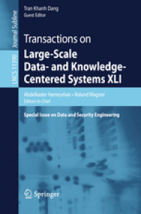 Image of Transactions on Large - Scale  Data - and Knowledge Centered Systems XL