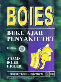 Image of BOIES : Buku Ajar Penyakit THT