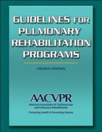 Image of Guidelines for Pulmonary Rehabilitation Programs