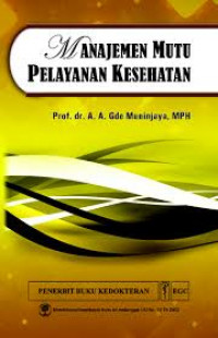 Image of Manajemen Mutu Pelayanan Kesehatan